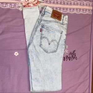 Levis Mile high super skinny jeans